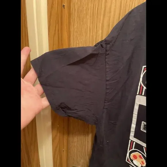 Nintendo T-Shirt Mens 2XL Entertainment System Black NES Classically Trained - Picture 4 of 6